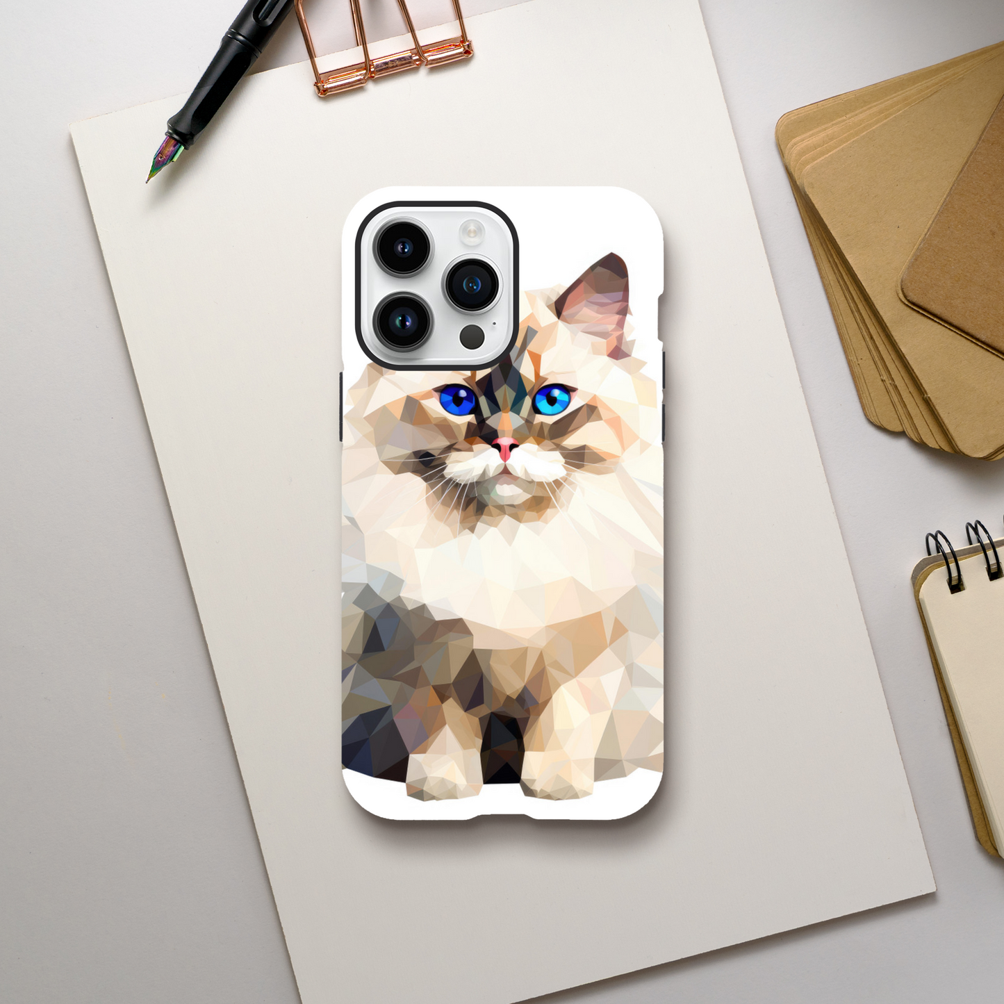 Crystal Ragdoll - iPhone Tough Case