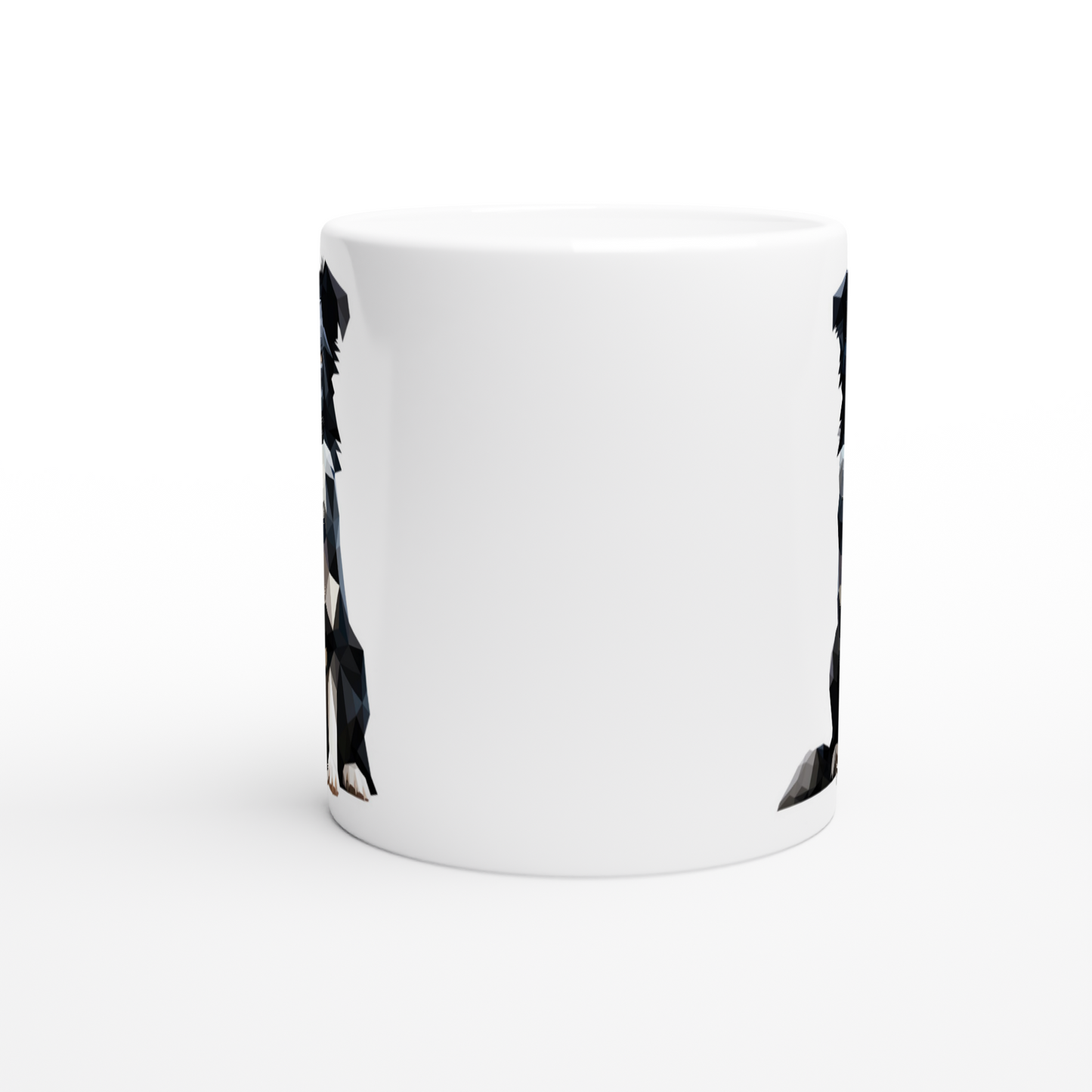 Crystal Border Collie - Ceramic Coffee Mug