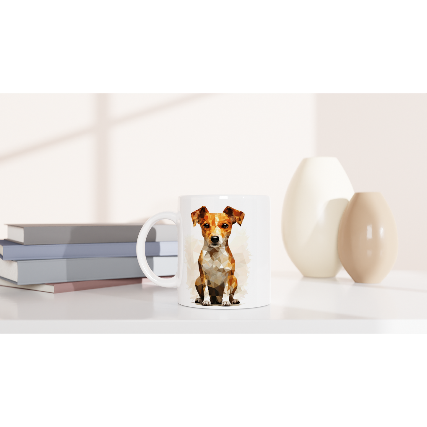 Crystal Jack Russell - Ceramic Coffee Mug