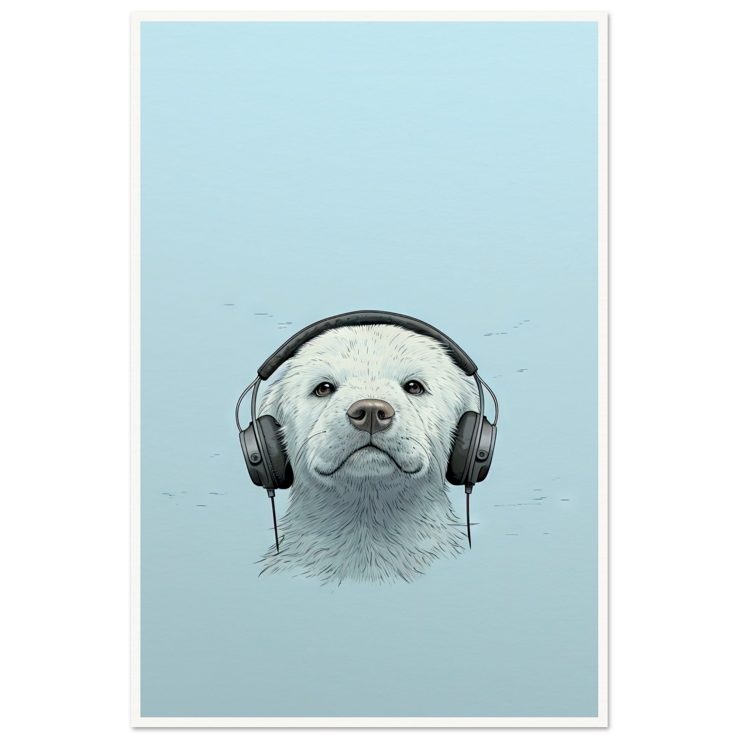 Retriever Beats - Matte Archival Poster