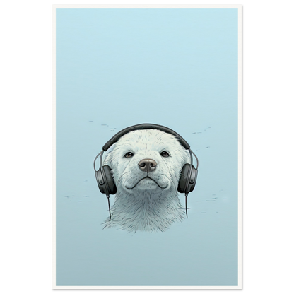 Retriever Beats - Matte Archival Poster