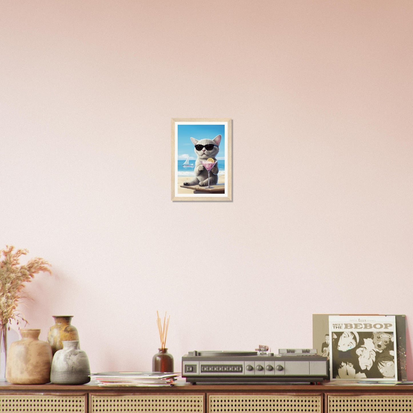 Martini Beach - Matte Archival Poster