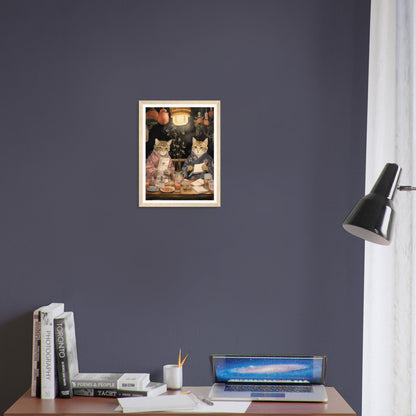 Izakaya Cats - Matte Archival Poster