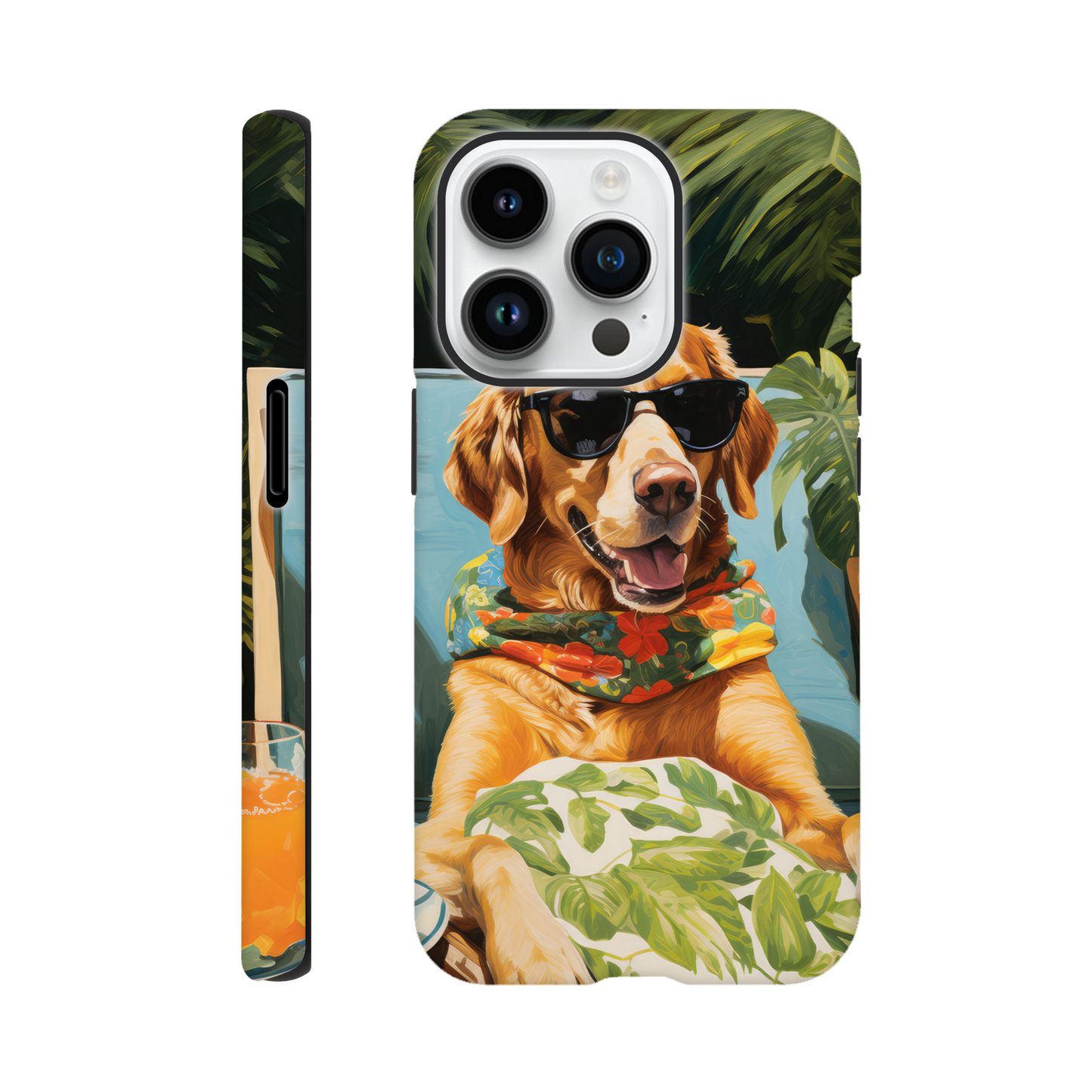 Poolside Paradise - iPhone Tough Case