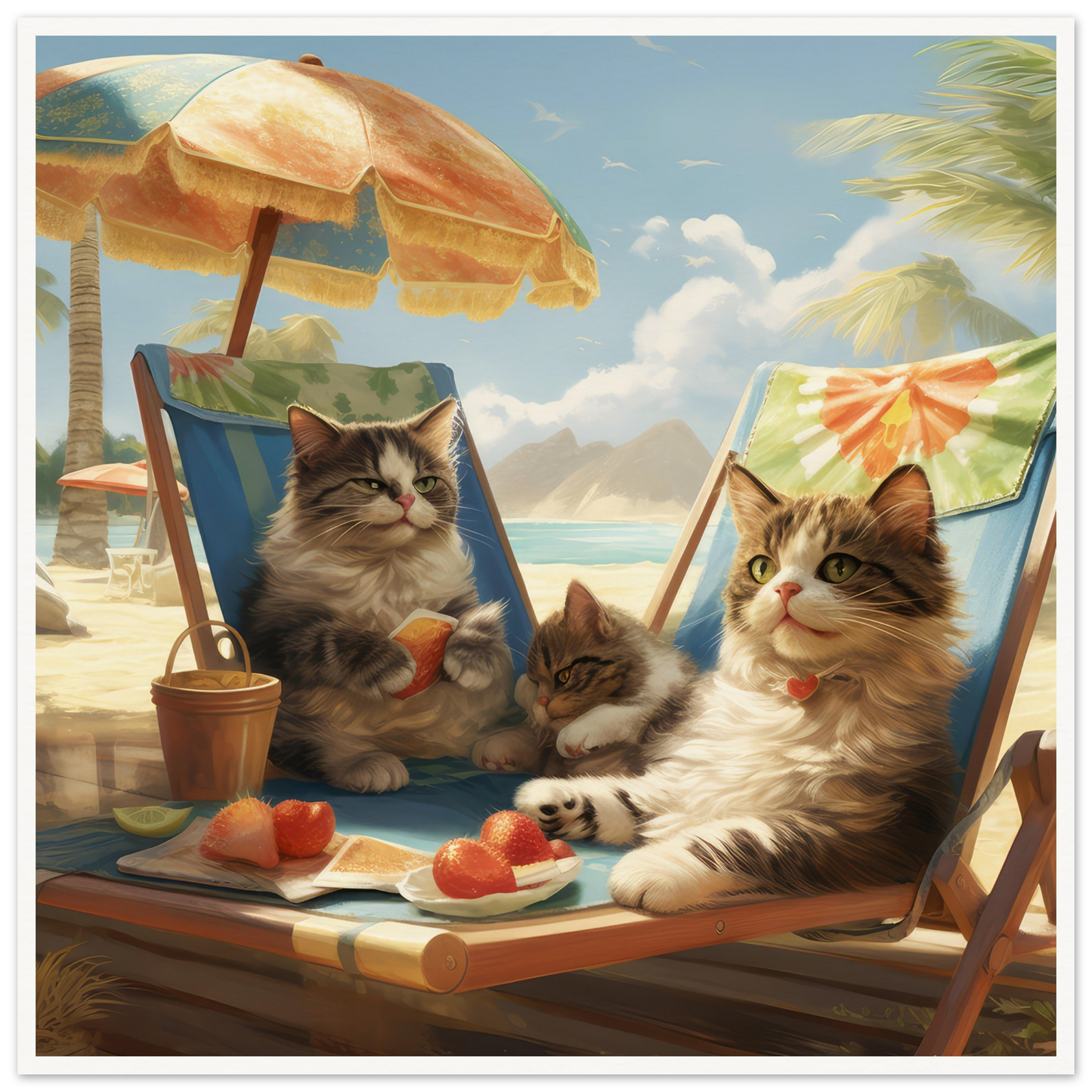 Family Vacation - Matte Archival Poster