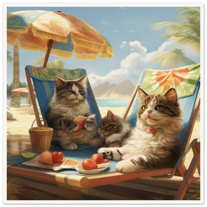 Family Vacation - Matte Archival Poster