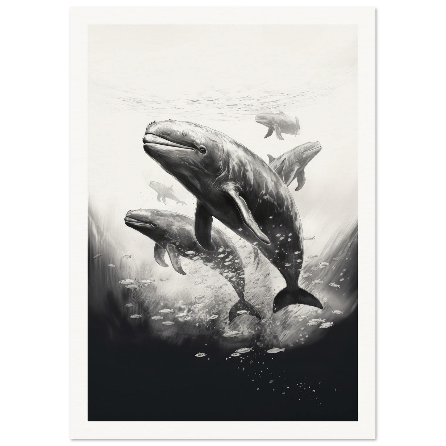Ocean Family - Matte Archival Poster