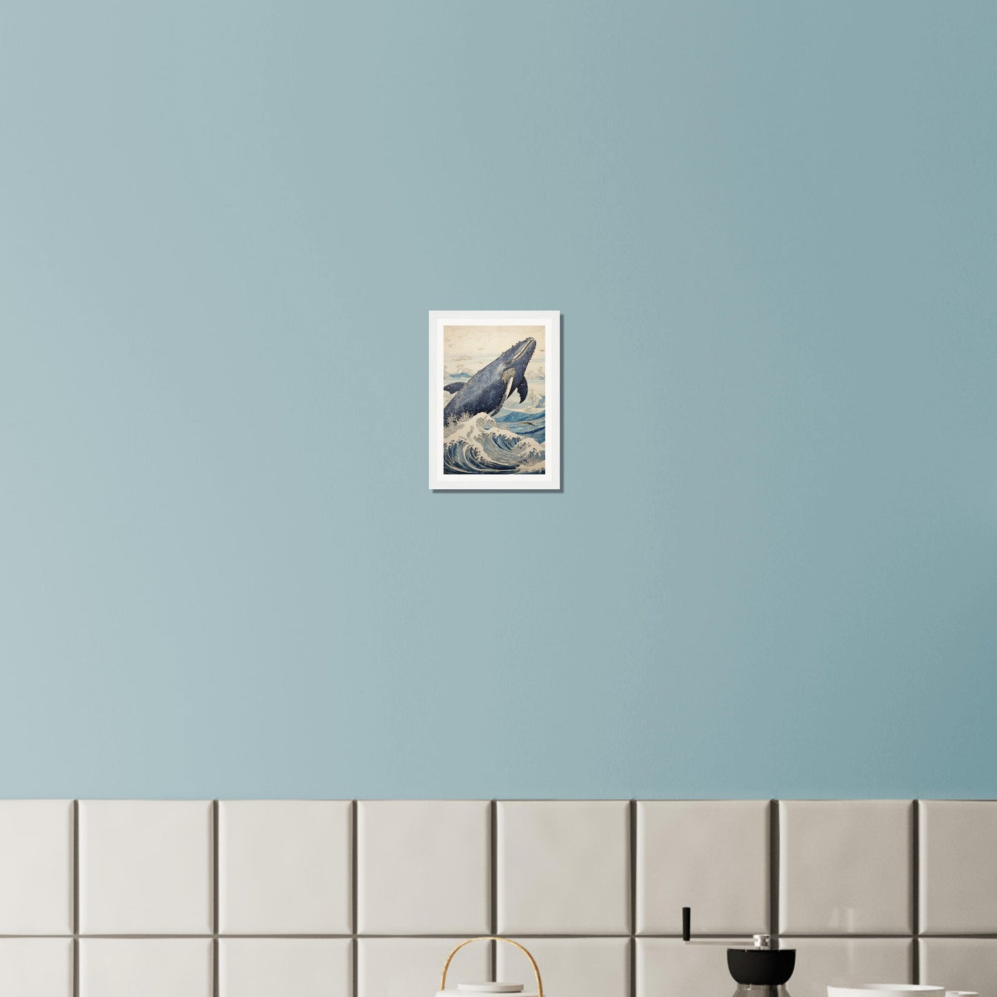 Breaching Whale - Matte Archival Poster