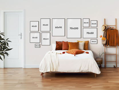 Monochrome Glamour - Matte Archival Poster